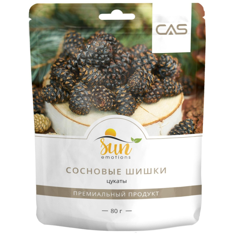 Цукаты Сосновые шишки Sun Emotions 80г - фото 1