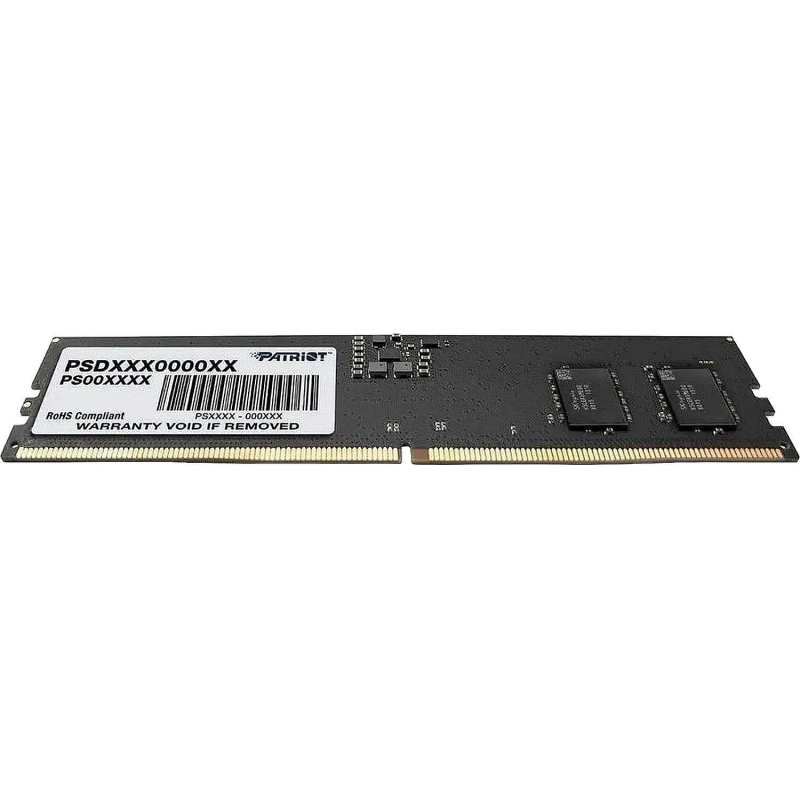 Модуль памяти Patriot SL DDR5 DIMM 8GB 5200Мгц CL42(PSD58G520081) - фото 2