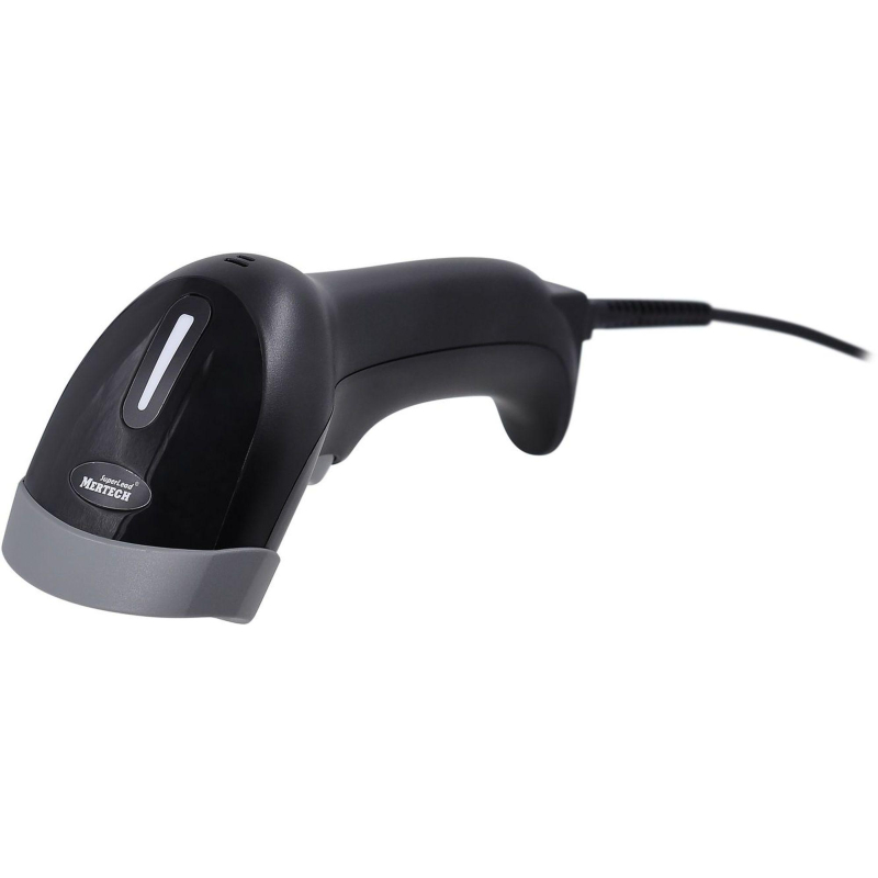 Сканер штрих-кода Сканер MERTECH 1300 P2D USB,RS232 black, 2m cable - фото 2