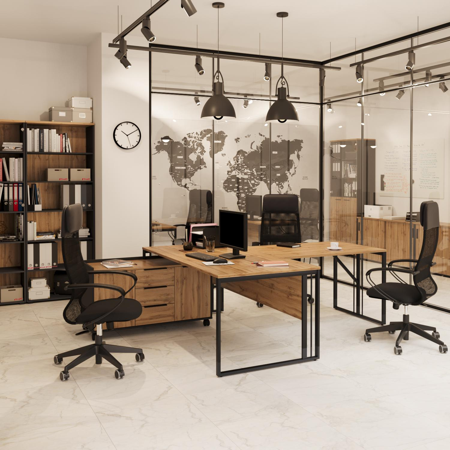 Брифинг К-Loft Director 241B001 Ш1200 дуб натуральный - фото 6