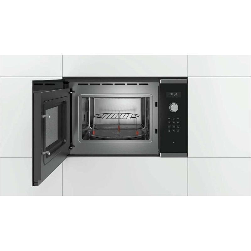 Встраиваемая микроволновая печь Bosch BEL554MS0 25л. 900Вт черный - фото 2