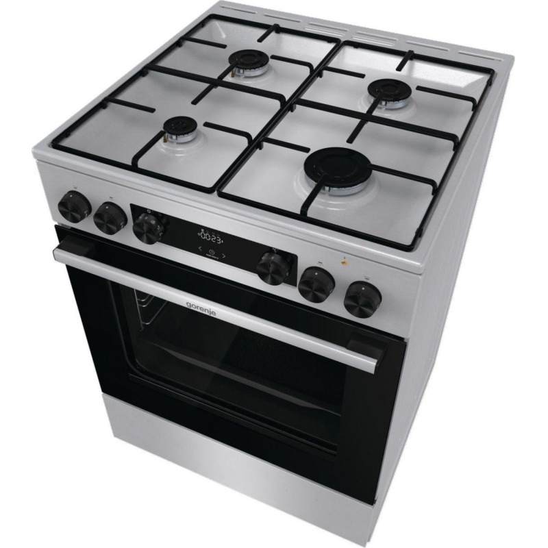 Плита Gorenje GKS6C70XJ, газоэлектрическая - фото 6