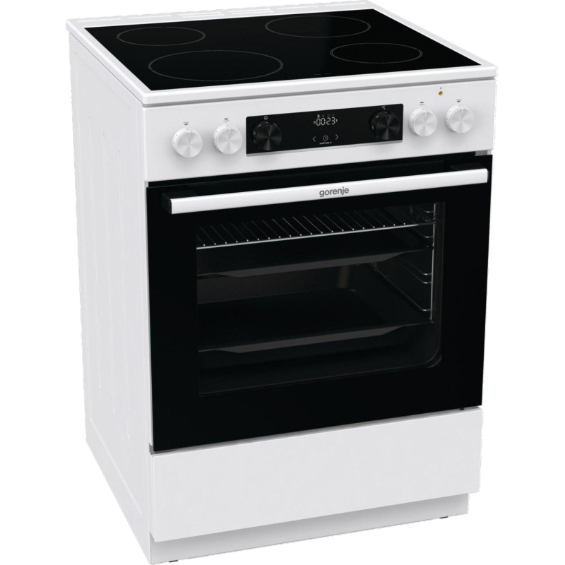 Плита Gorenje GEC6C40WD, стеклокерамическая - фото 2