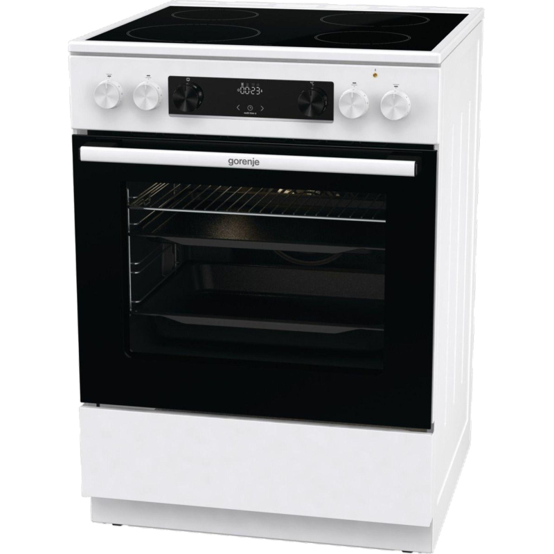 Плита Gorenje GEC6C40WD, стеклокерамическая - фото 7