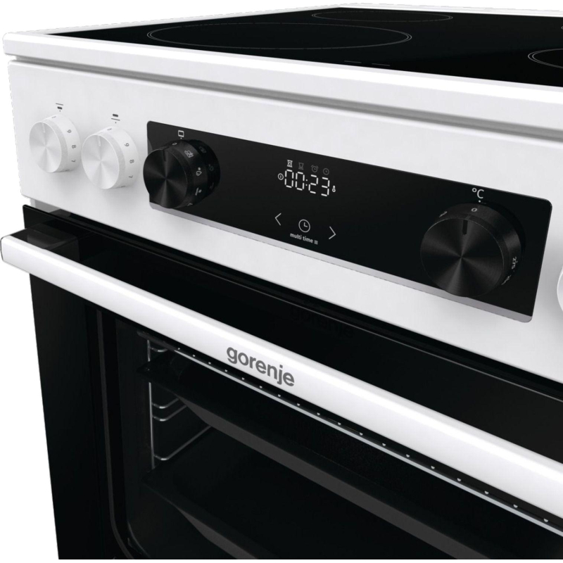 Плита Gorenje GEC6C40WD, стеклокерамическая - фото 9