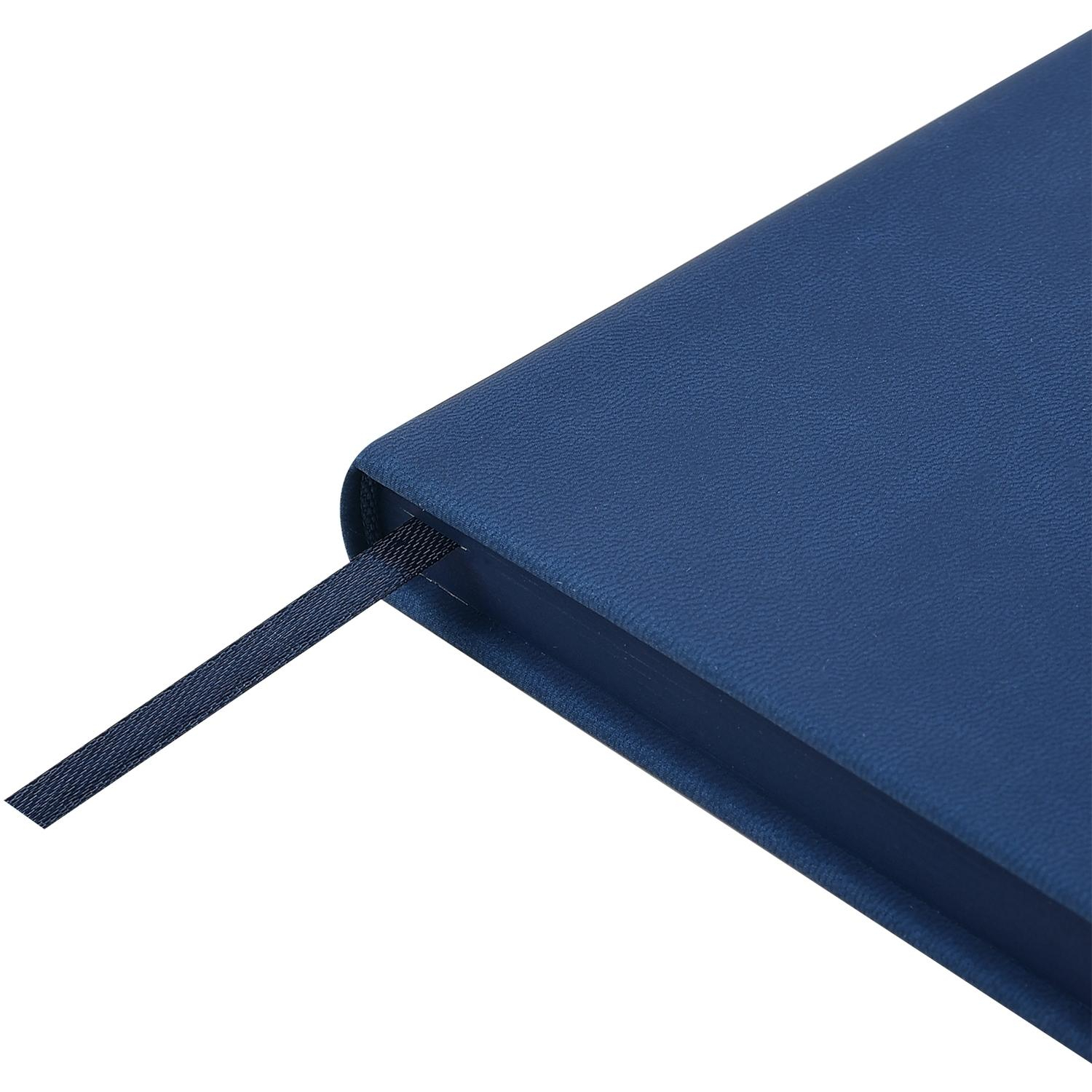 Ежедневник недатированный А5 MEGAPOLIS COLOR иск.кожа СИНИЙ 3-753/01 - фото 2