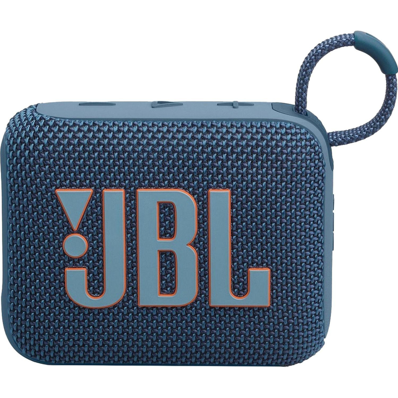 Акустическая система JBL GO 4 Blue (JBLGO4BLU) - фото 1
