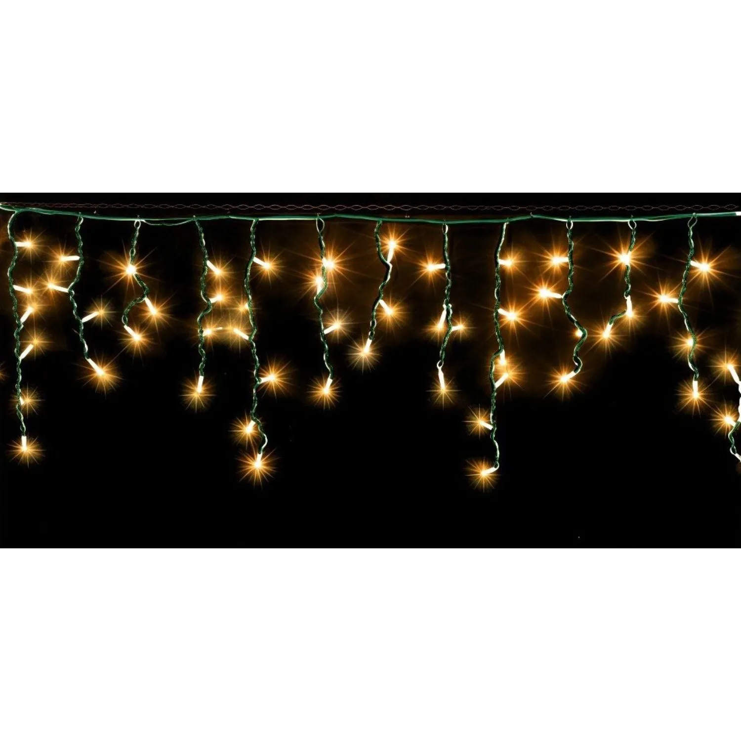 Гирлянда светодиодная 80LED ламп, 300x50 cм,220 B,тепл бел,8реж,IP44,92815 - фото 1