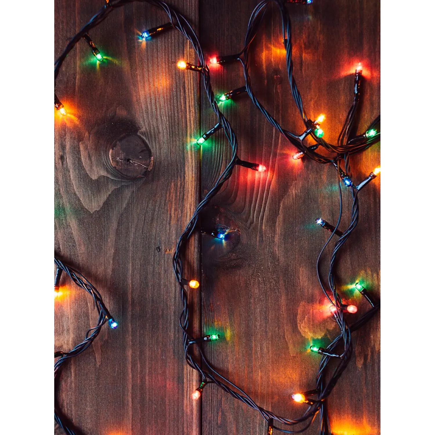 Гирлянда светодиодная НГ 220LEDламп,300x200cм,220B,мультицв,8реж,IP20,92811 - фото 1