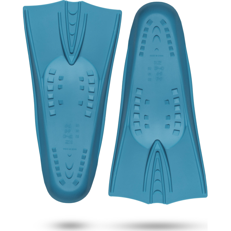 Ласты тренировоч. Atemi classic fins, силик. бирюзTKF1GN(31-32),00-00010091 - фото 2