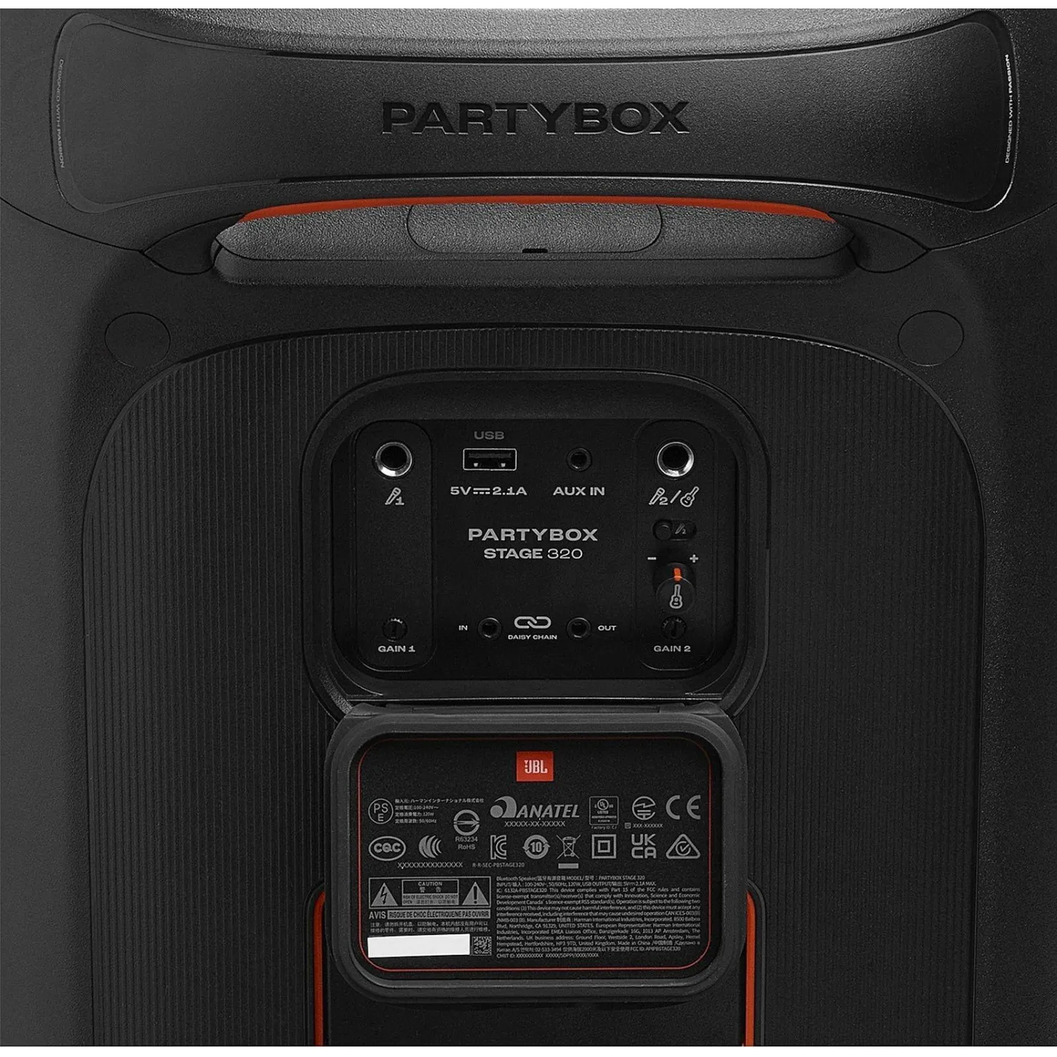 Акустическая система JBL PartyBox Stage 320 (JBLPBSTAGE320) - фото 3