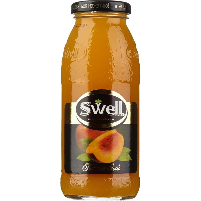 Нектар  SWELL персик для детского питания 0,25 л - фото 1