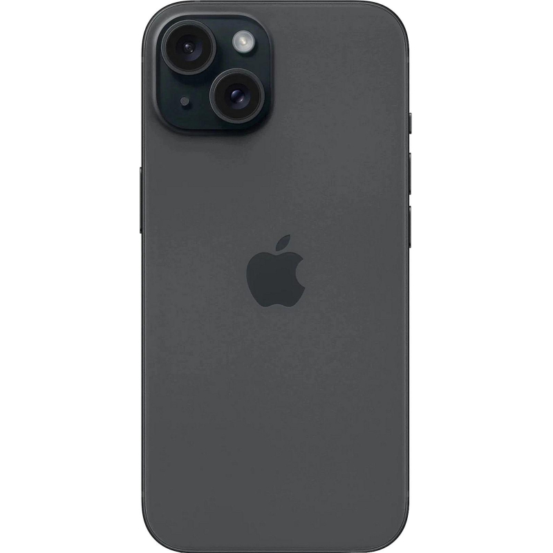 Смартфон Apple iPhone 15 A3090 128Gb черный (MTP03HN/A) - фото 3