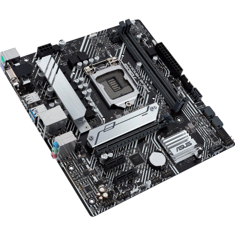 Материнская плата ASUS PRIME H510M-A, H510 s1200, 2xDDR4, mATX - фото 3