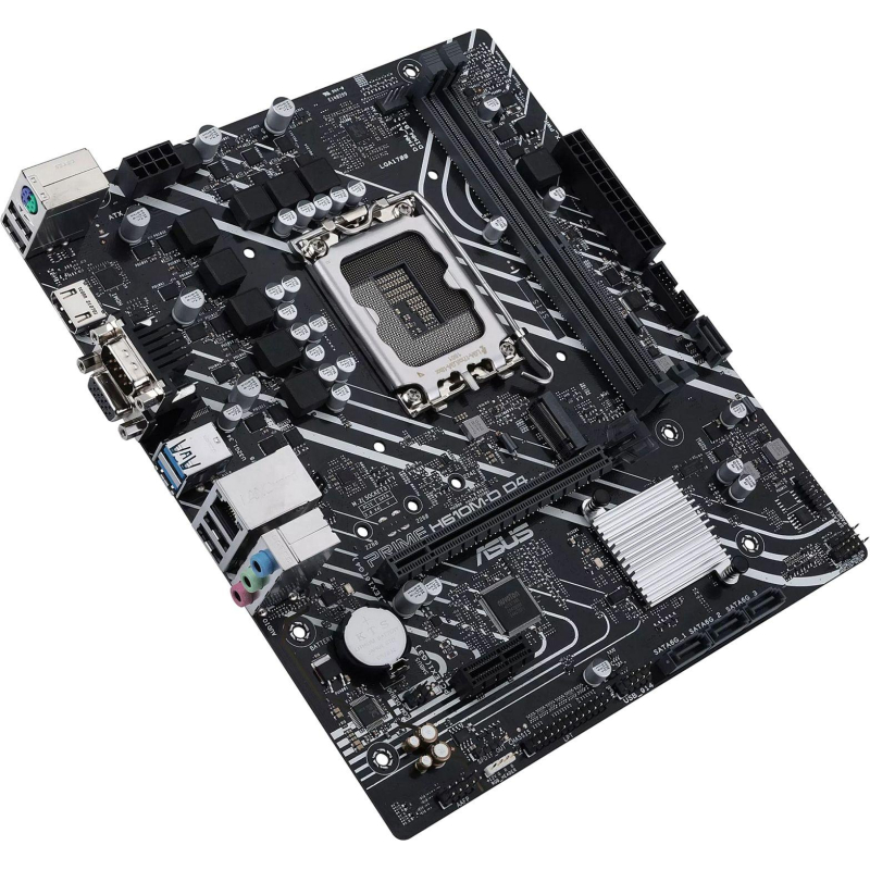 Материнская плата ASUS PRIME H610M-D D4, H610 s1700, 2xDDR4, mATX - фото 3