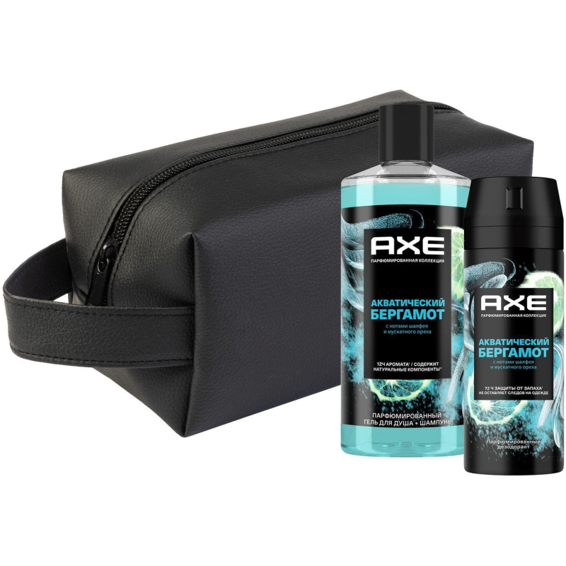 Подарочный набор Axe Акватический бергамот,150+400мл муж - фото 5