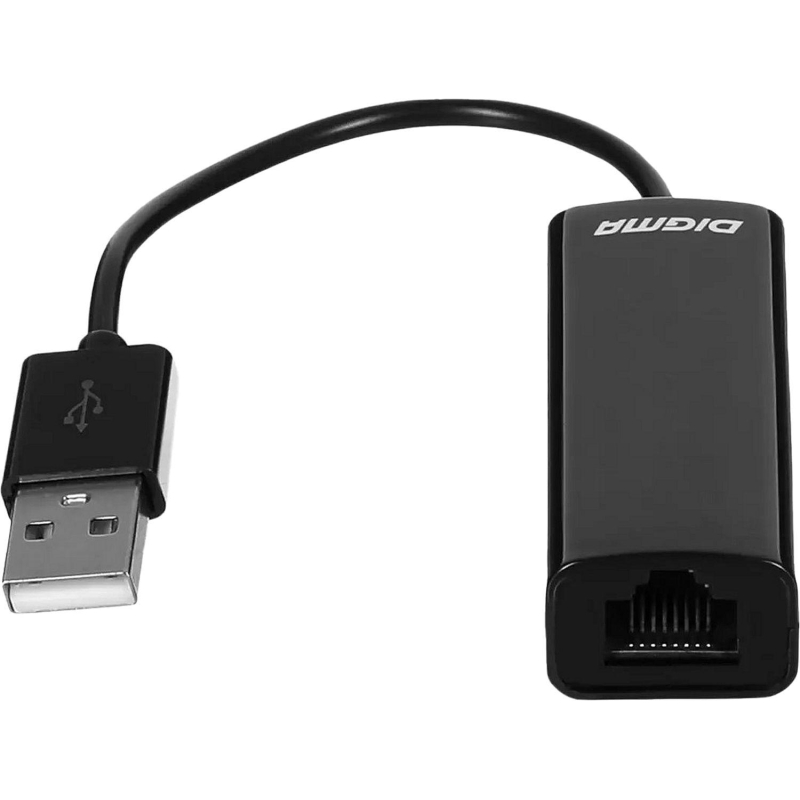 Сетевой адаптер Fast Ethernet Digma D-USB2-LAN100 USB 2.0 - фото 1
