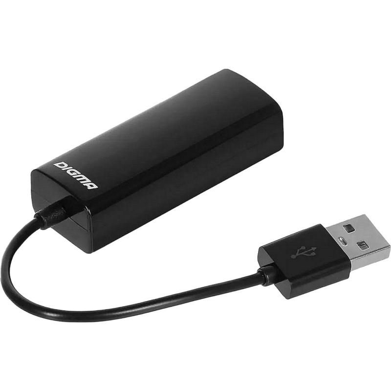 Сетевой адаптер Fast Ethernet Digma D-USB2-LAN100 USB 2.0 - фото 2