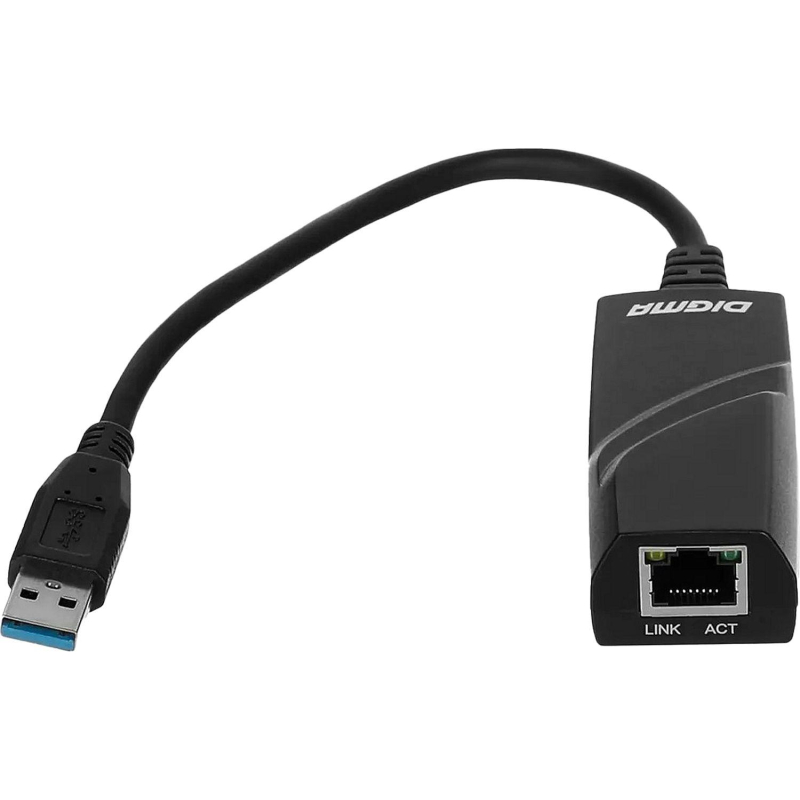 Сетевой адаптер Gigabit Ethernet Digma D-USB3-LAN1000 USB 3.0 - фото 4