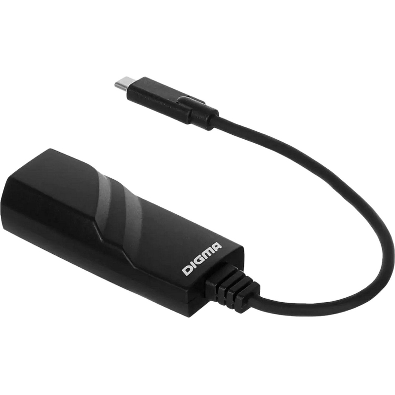 Сетевой адаптер Gigabit Ethernet Digma D-USBC-LAN1000 USB Type-C - фото 2