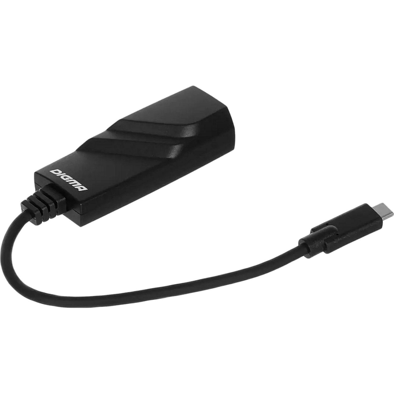 Сетевой адаптер Gigabit Ethernet Digma D-USBC-LAN1000 USB Type-C - фото 3