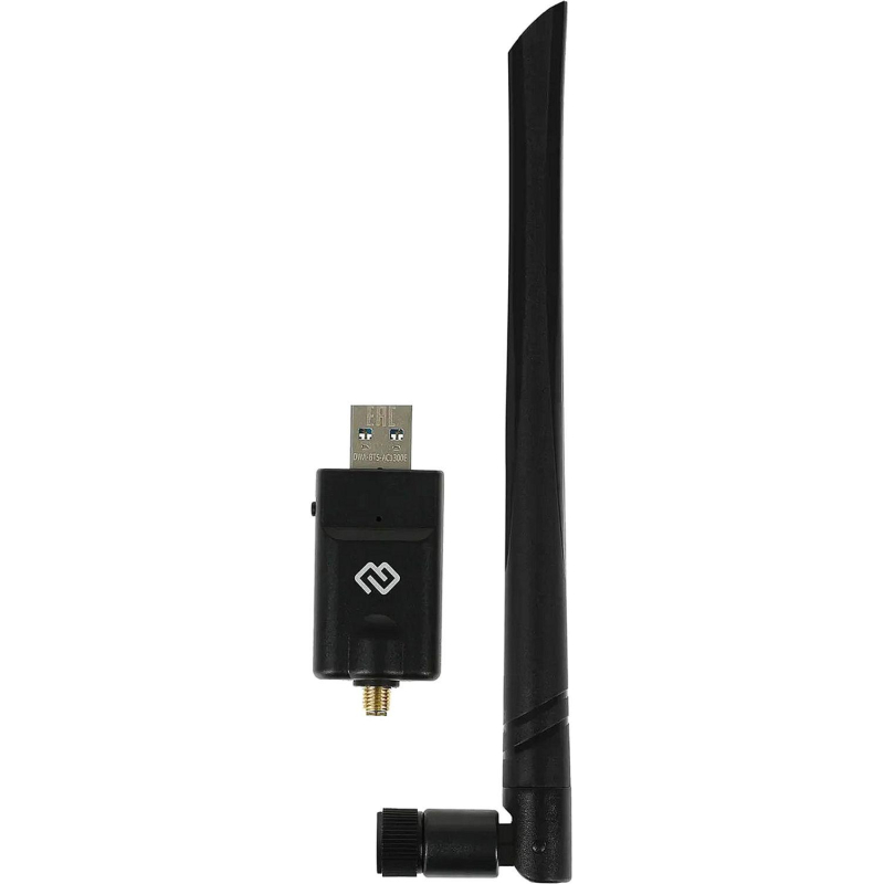 Сетевой адаптер Wi-Fi Digma DWA-AC1300E USB 3.0 (ант.внеш.съем) 1ант - фото 1