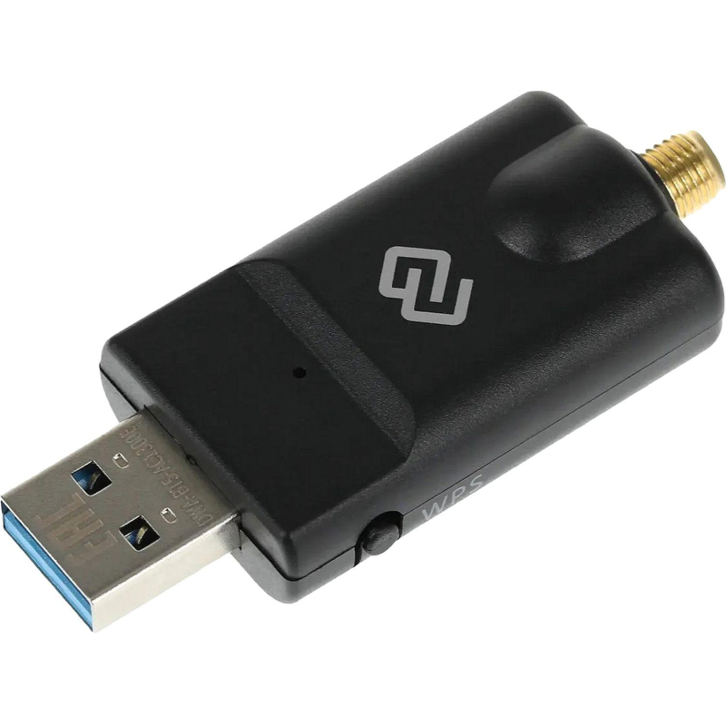 Сетевой адаптер Wi-Fi Digma DWA-AC1300E USB 3.0 (ант.внеш.съем) 1ант - фото 5