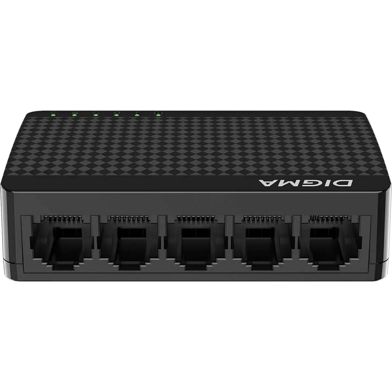 Коммутатор Digma DSW-105GEV2 (L2) 5x1Гбит/с неуправляемый - фото 2