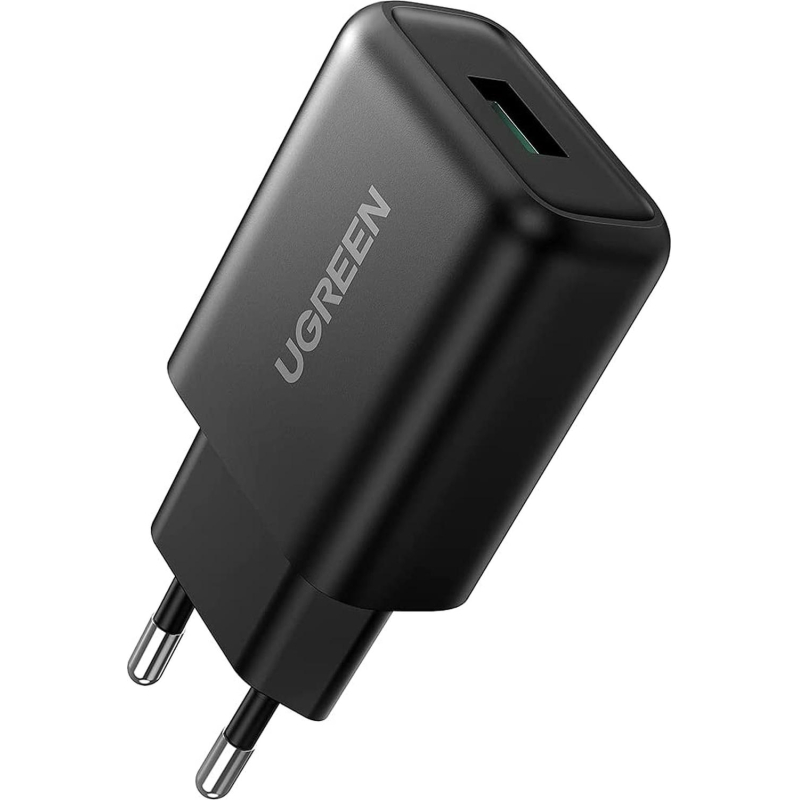 Зарядное устройство сетевое UGREEN CD122 70273 00-00058157 18W черный - фото 1