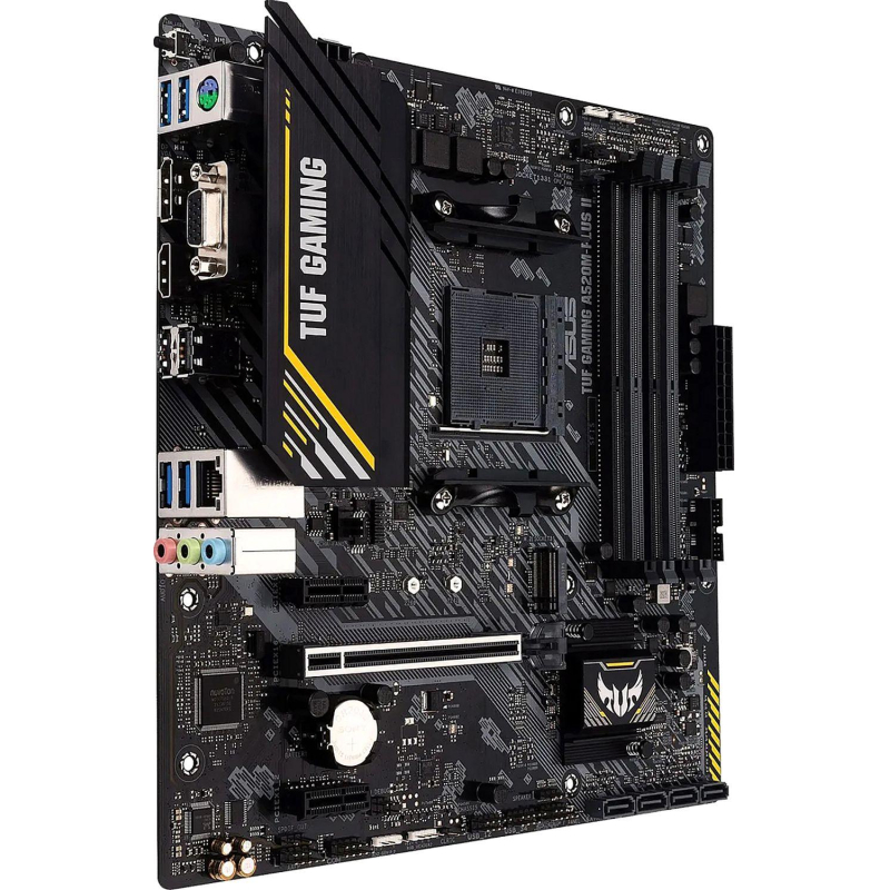 Материнская плата ASUS TUF GAMING A520M-PLUS II A520 sAM4, 4xDDR4 mATX - фото 2