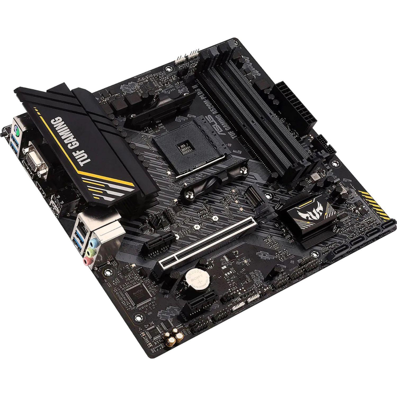 Материнская плата ASUS TUF GAMING A520M-PLUS II A520 sAM4, 4xDDR4 mATX - фото 3
