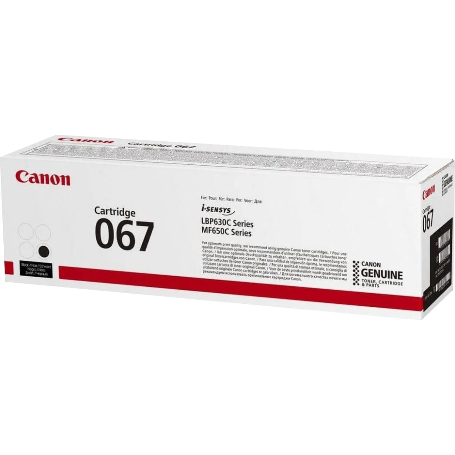 Тонер-картридж Canon CRG 067 BK (5102C002) - фото 2