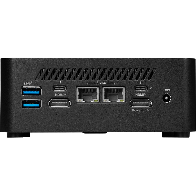 Неттоп MSI Cubi NUC 1M-045XRU Core 3 100U/8Gb/SSD512Gb HDG630/noOS/черный - фото 2