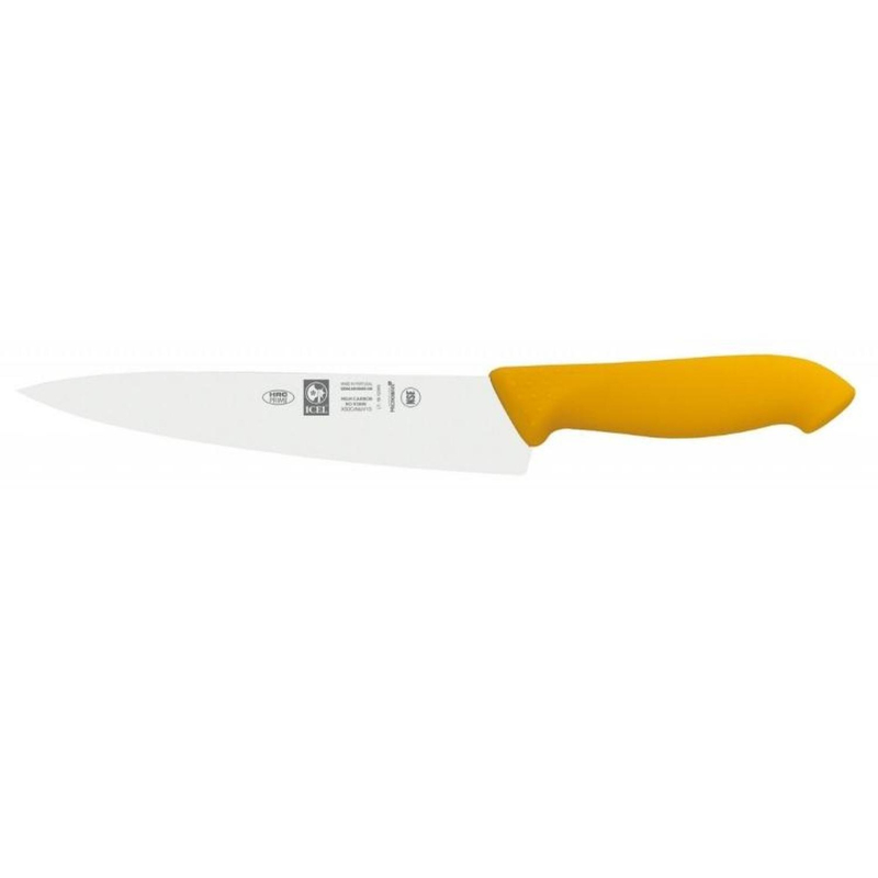 Нож поварской 160/280 мм. Шеф желтый HoReCa Icel /1/6 - фото 1