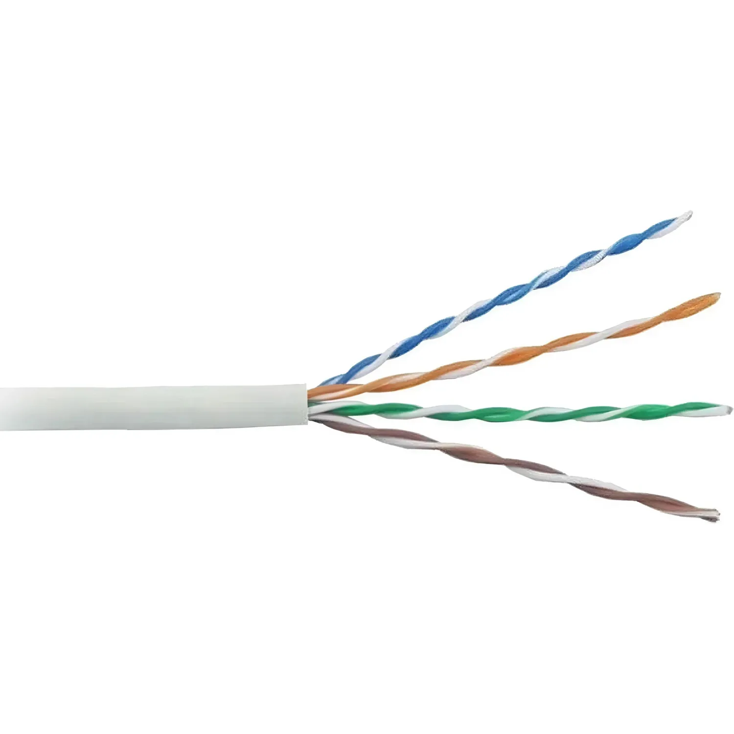 Кабель TWT TWT-5EUTP-LSZH 4 пары, Кат.5e, LSZH, 305 метров, белый - фото 1