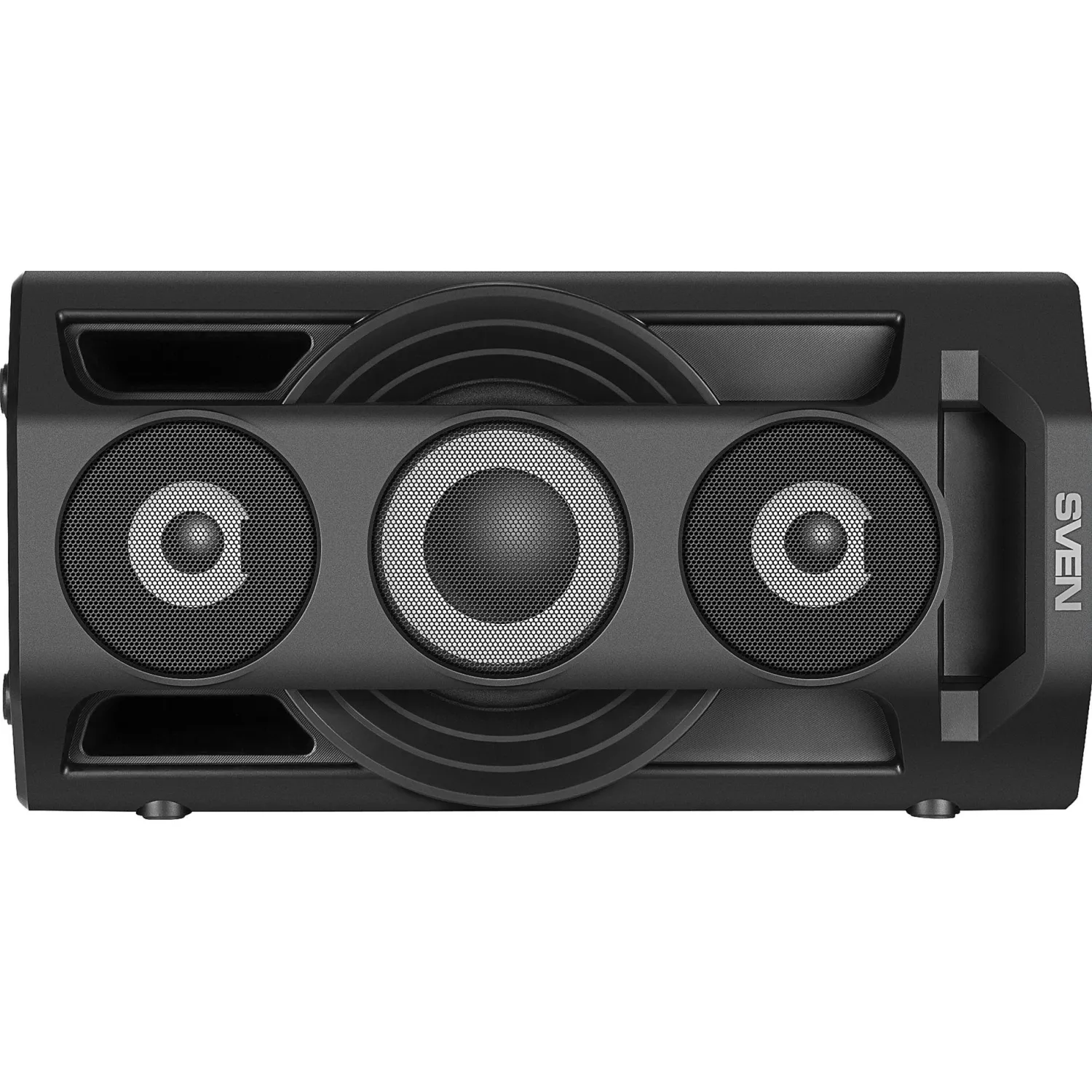 Акустическая система Sven PS-680, 2x32.5Вт, FM/USB/microSD, LED пульт,аккум - фото 5