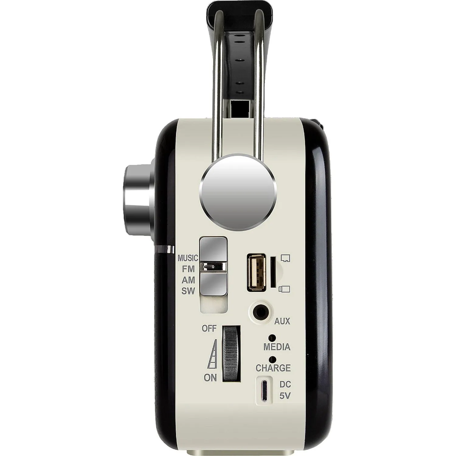 Радиоприемник Sven SRP-505, 3Вт, Bluetooth, FM/AM/SW/USB/microSD/AUX, аккум - фото 2