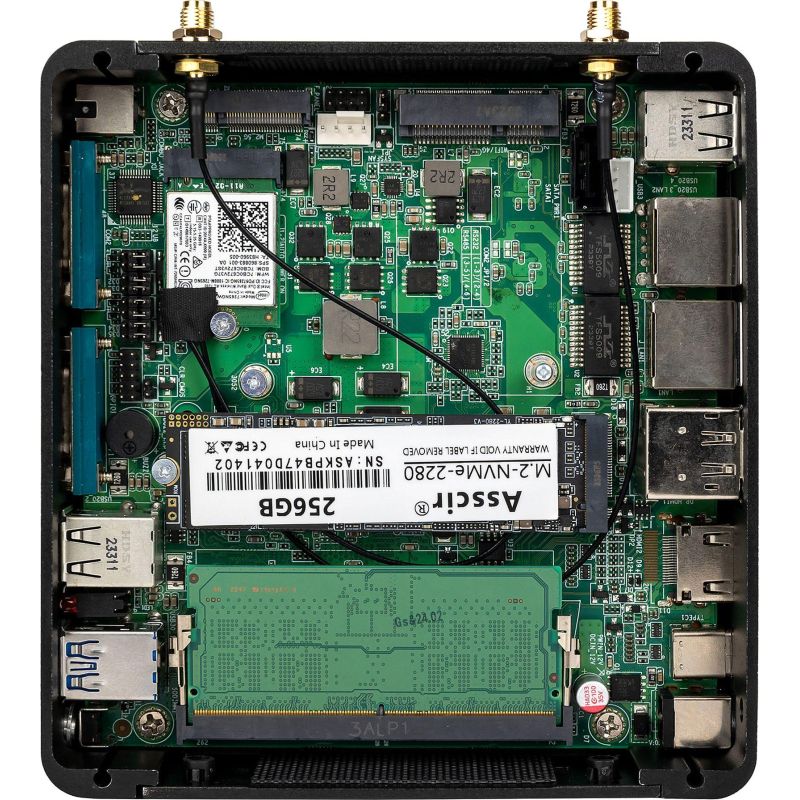 Неттоп HIPER BASIS BC119 Intel N100/8/256/Intel UHD Graphics/36Вт/Win11P - фото 8