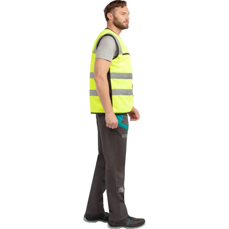 Жилет сигнальный Тип 4Тм_ИТР цв.лимон. (р.M/44-46) - фото 3