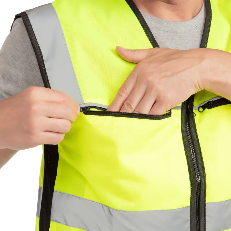 Жилет сигнальный Тип 4Тм_ИТР цв.лимон. (р.M/44-46) - фото 5