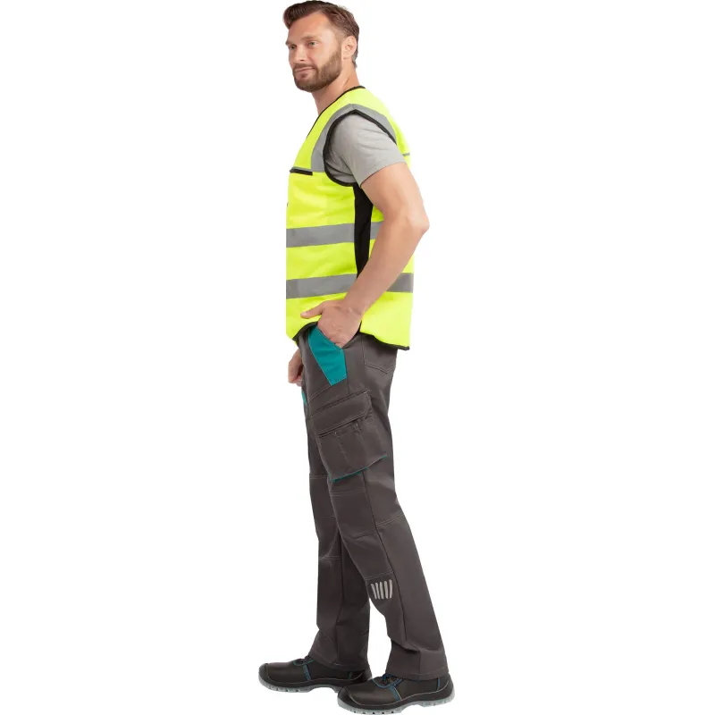 Жилет сигнальный Тип 4Тм_ИТР цв.лимон. (р.M/44-46) - фото 9