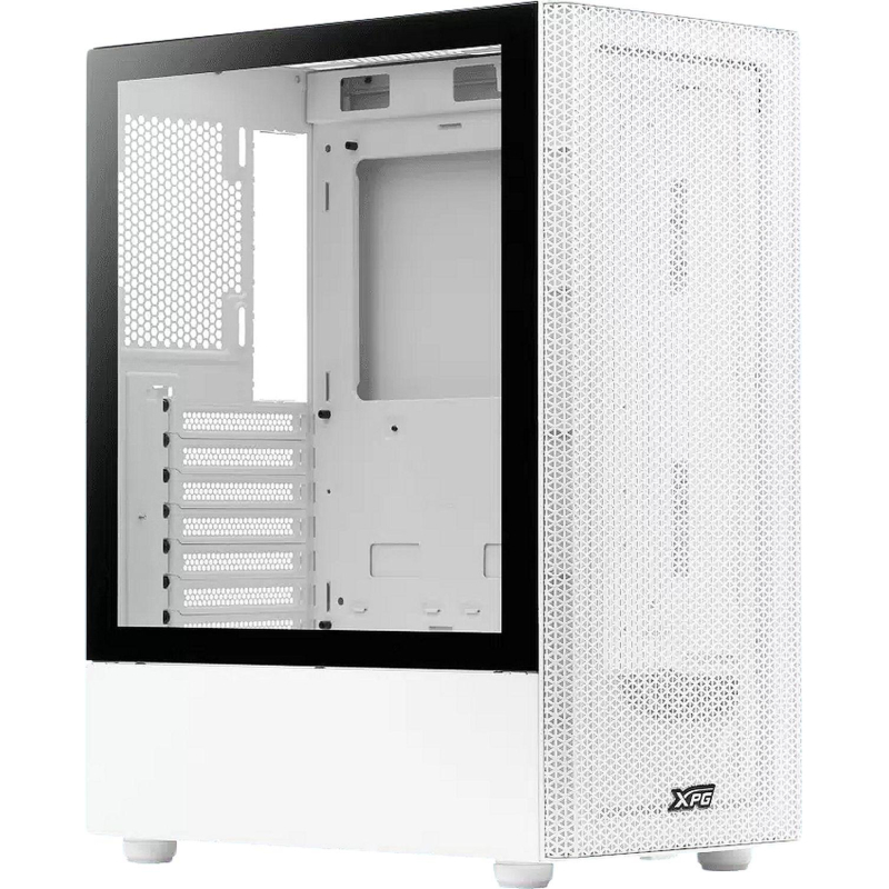 Корпус XPG VALOR MESH, Mid-Tower, ATX(VALORMESHWOF-WHCWW), без БП, белый - фото 1