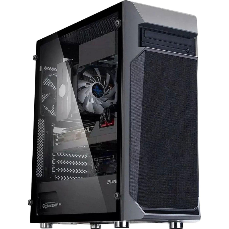 Корпус Zalman Z1 Plus, ATX Mid Tower, без БП - фото 1