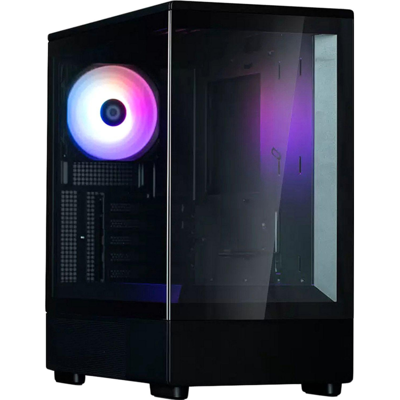 Корпус Zalman P10 Black,  Mini Tower, mATX, без БП - фото 1