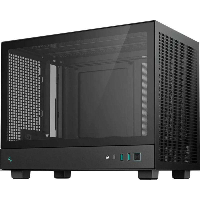 Корпус Deepcool CH160, mini Tower, mini-ITX, черный (R-CH160-BKNGI0-G-1) - фото 2