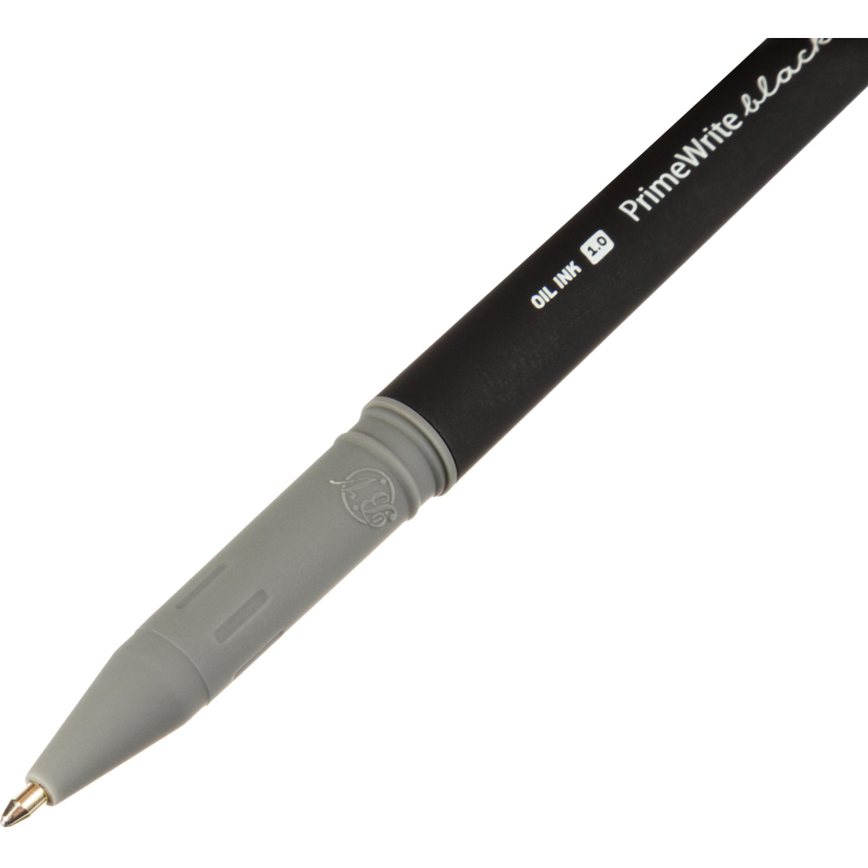 Ручка шариковая неавтомат. PrimeWrite.Basic.Black маслян,1мм,син 20-0295/04 - фото 3