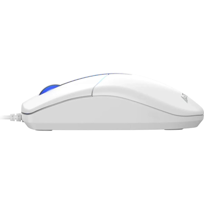 Мышь компьютерная A4Tech N-530S белый оптич. (1200dpi) USB(2but) (1920843) - фото 4