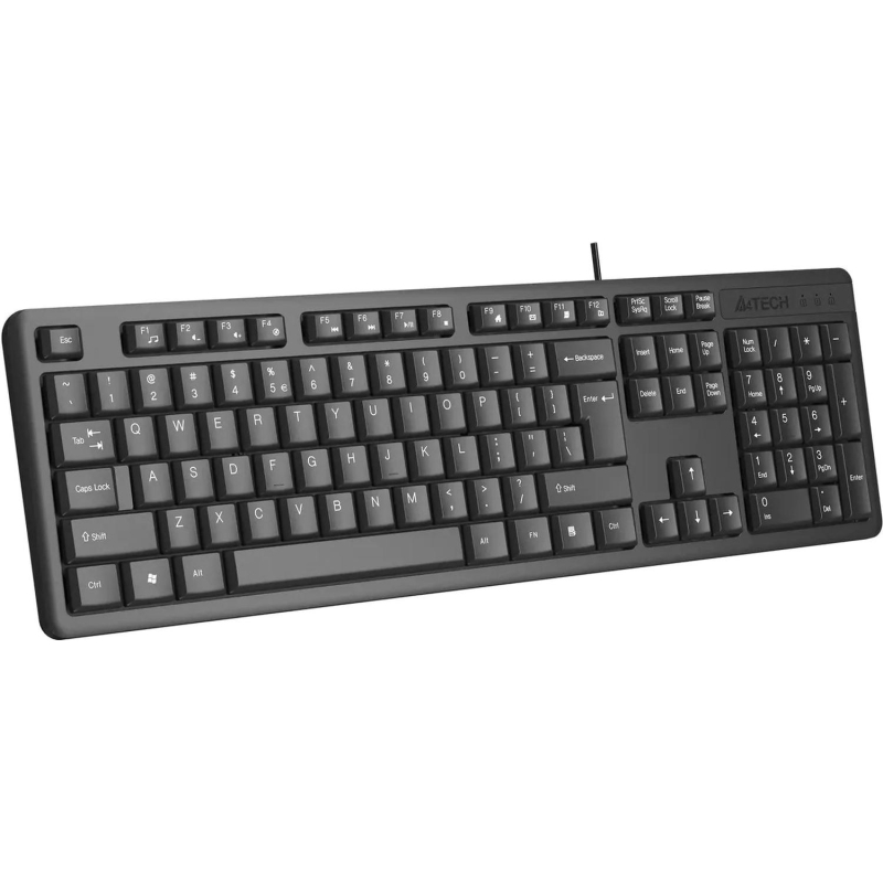 Клавиатура A4Tech KR-3 черный USB - фото 6