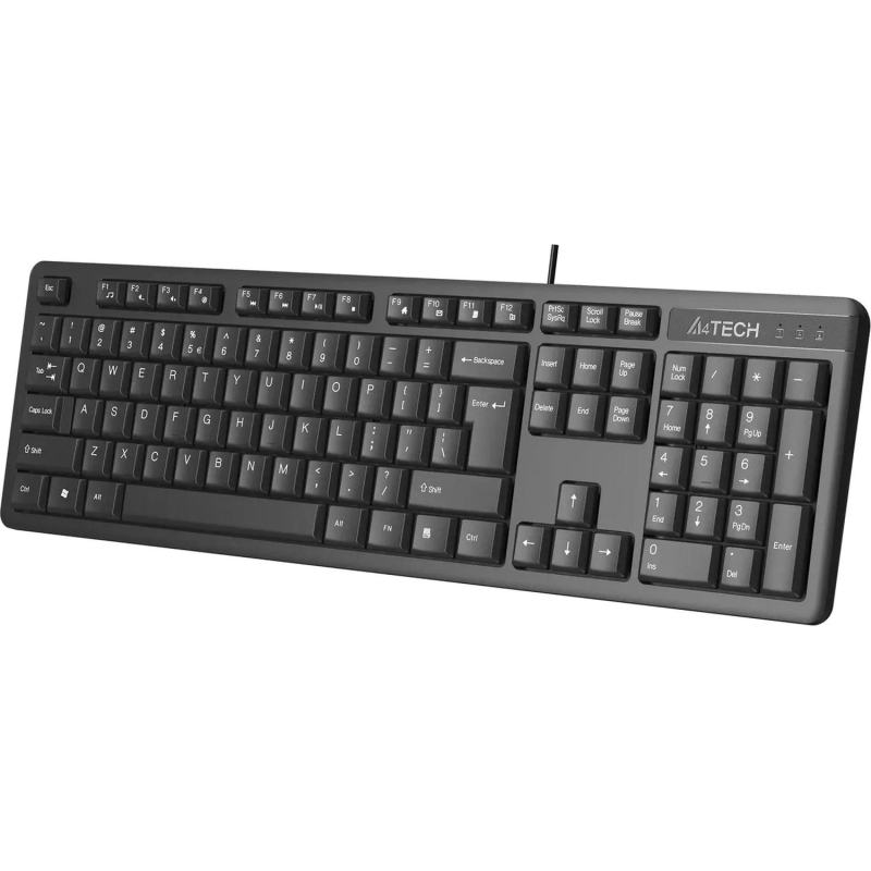 Клавиатура A4Tech KR-3 черный USB - фото 7