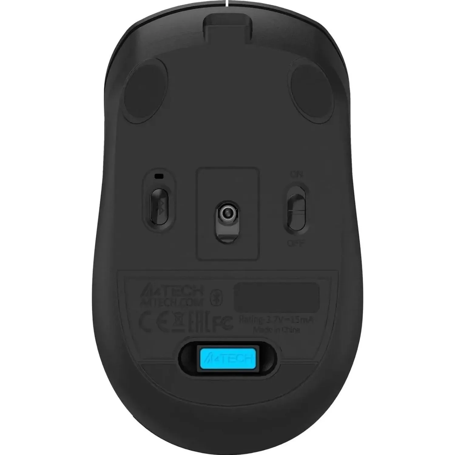 Мышь компьютерная A4Tech Fstyler FG16CS AIR2 BLACK (2000dpi)USB(3but)silent - фото 6
